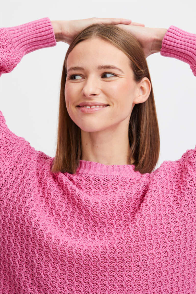 Oma jumper, super pink