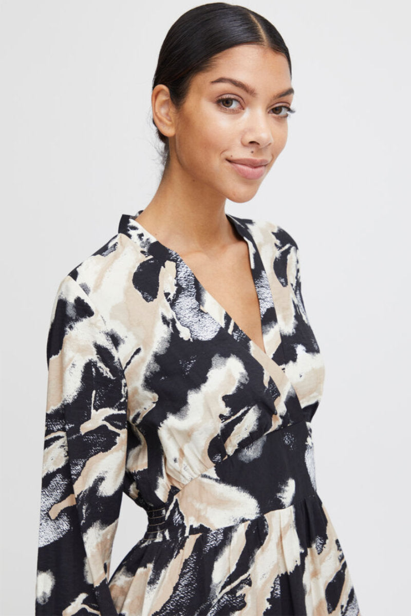 Ihamma midi dress, stone