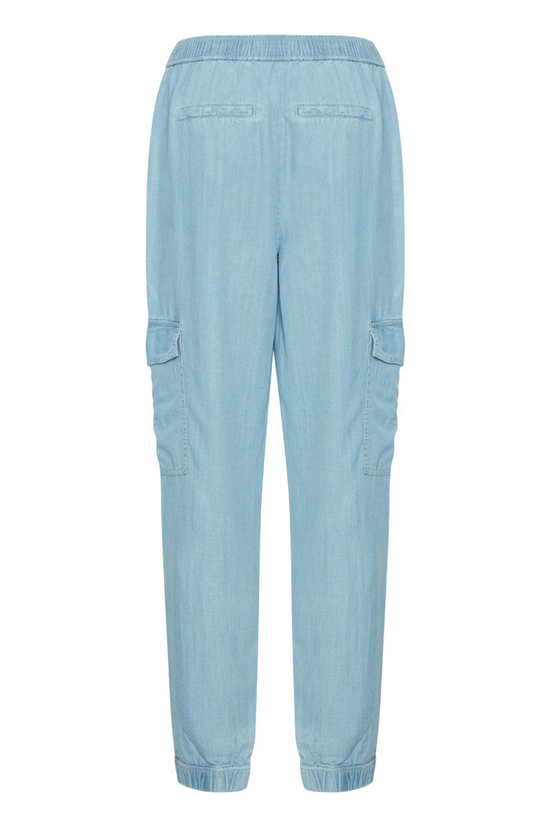 Lana cargo pants, blue