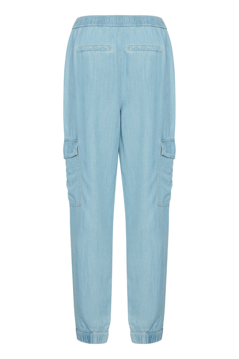 Lana cargo pants, blue