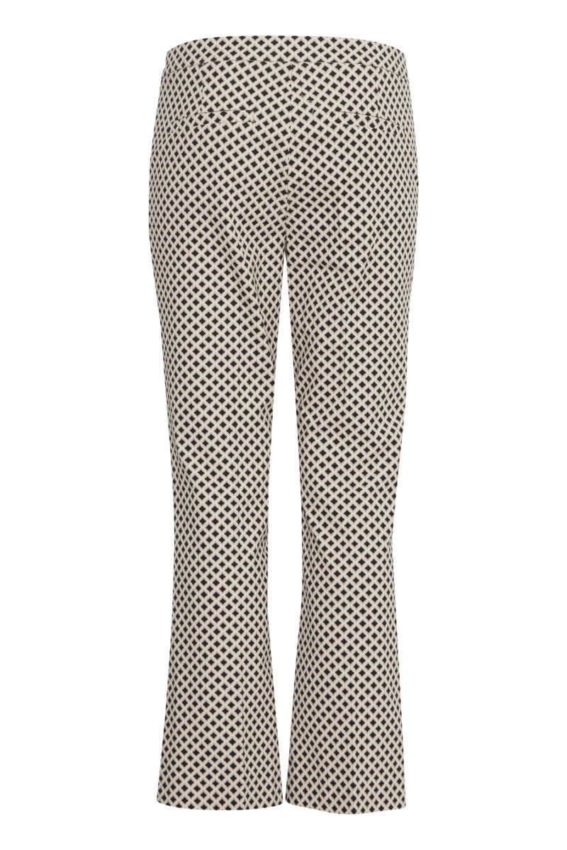 Decka trousers, beige and black