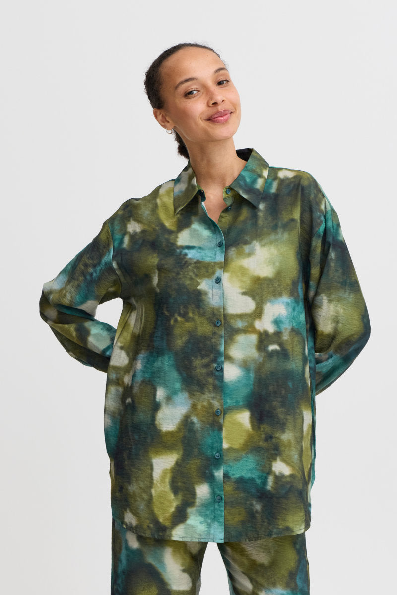 Ibine shirt, olive