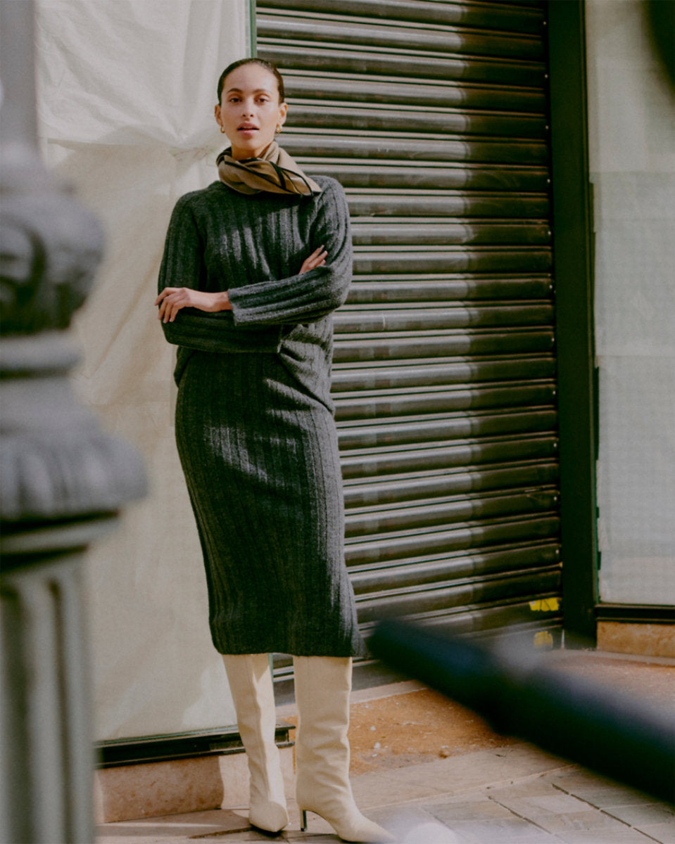 Marianne skirt, charcoal