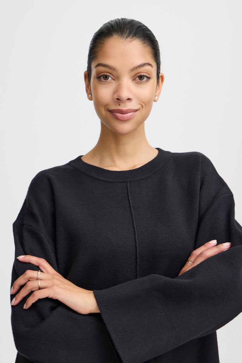 Otari jumper, black