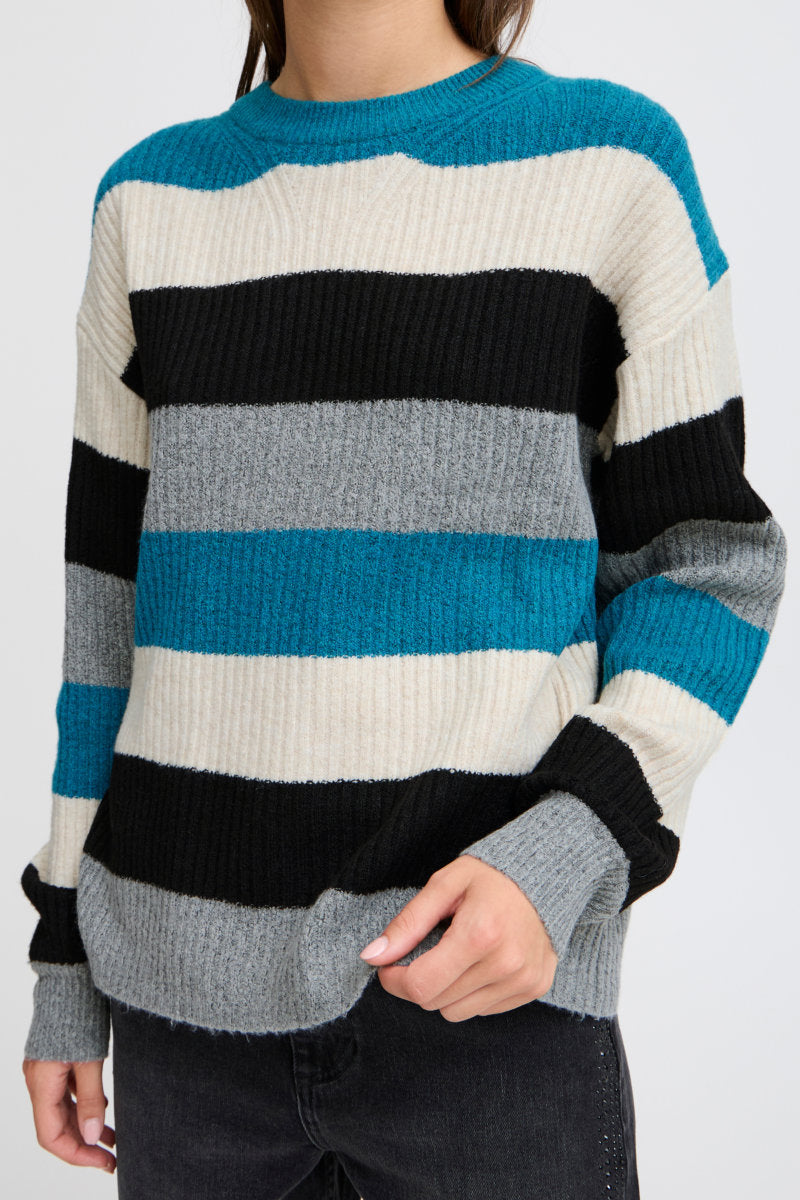 Onema jumper, petrol mix