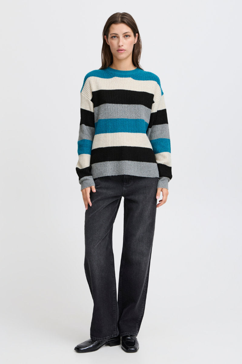 Onema jumper, petrol mix