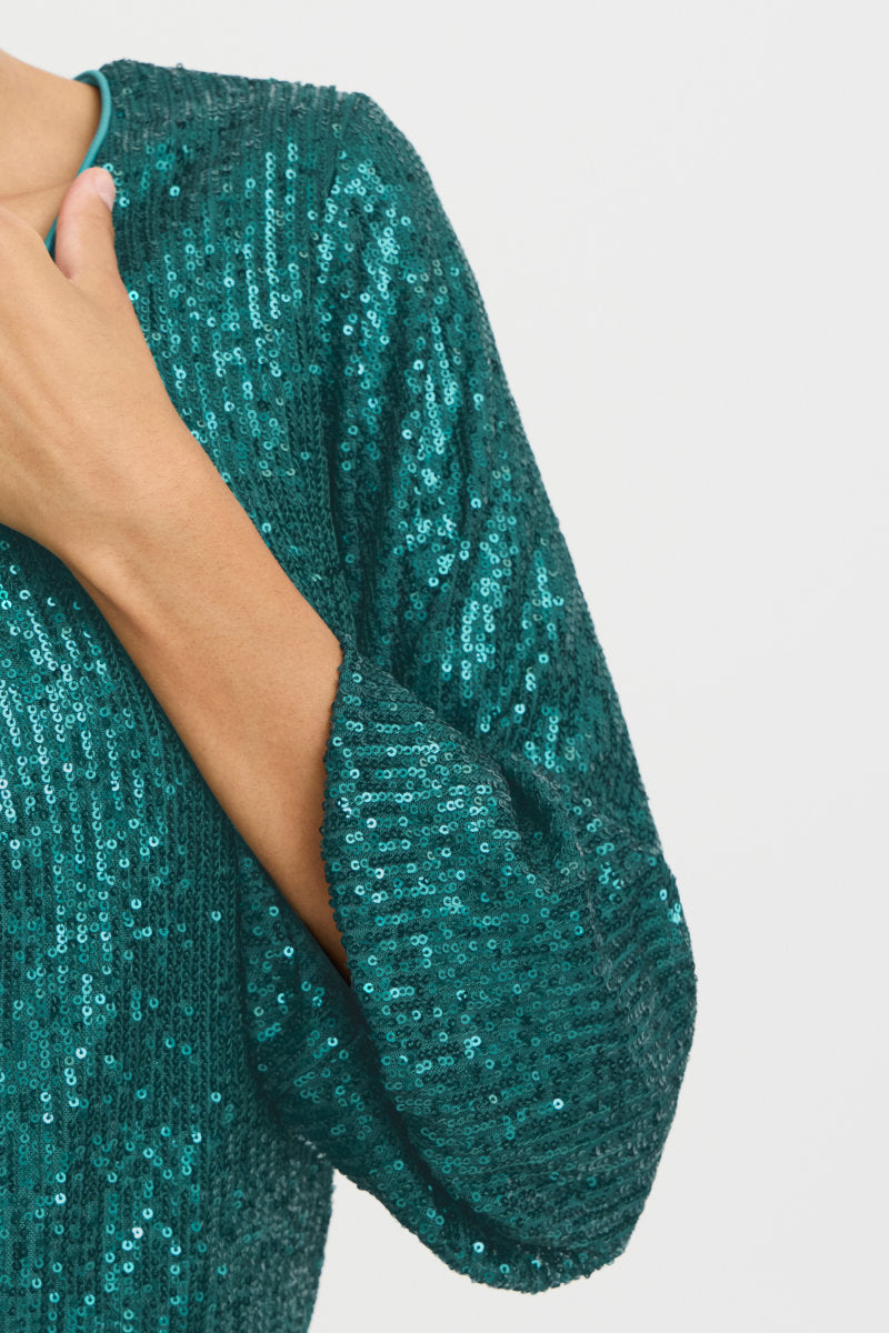 Solia top, green