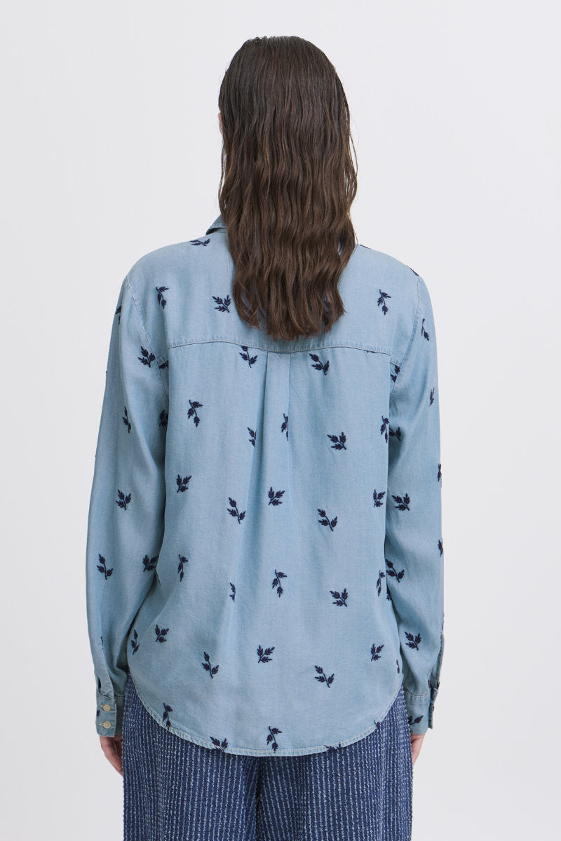 Kosmo shirt, light blue denim