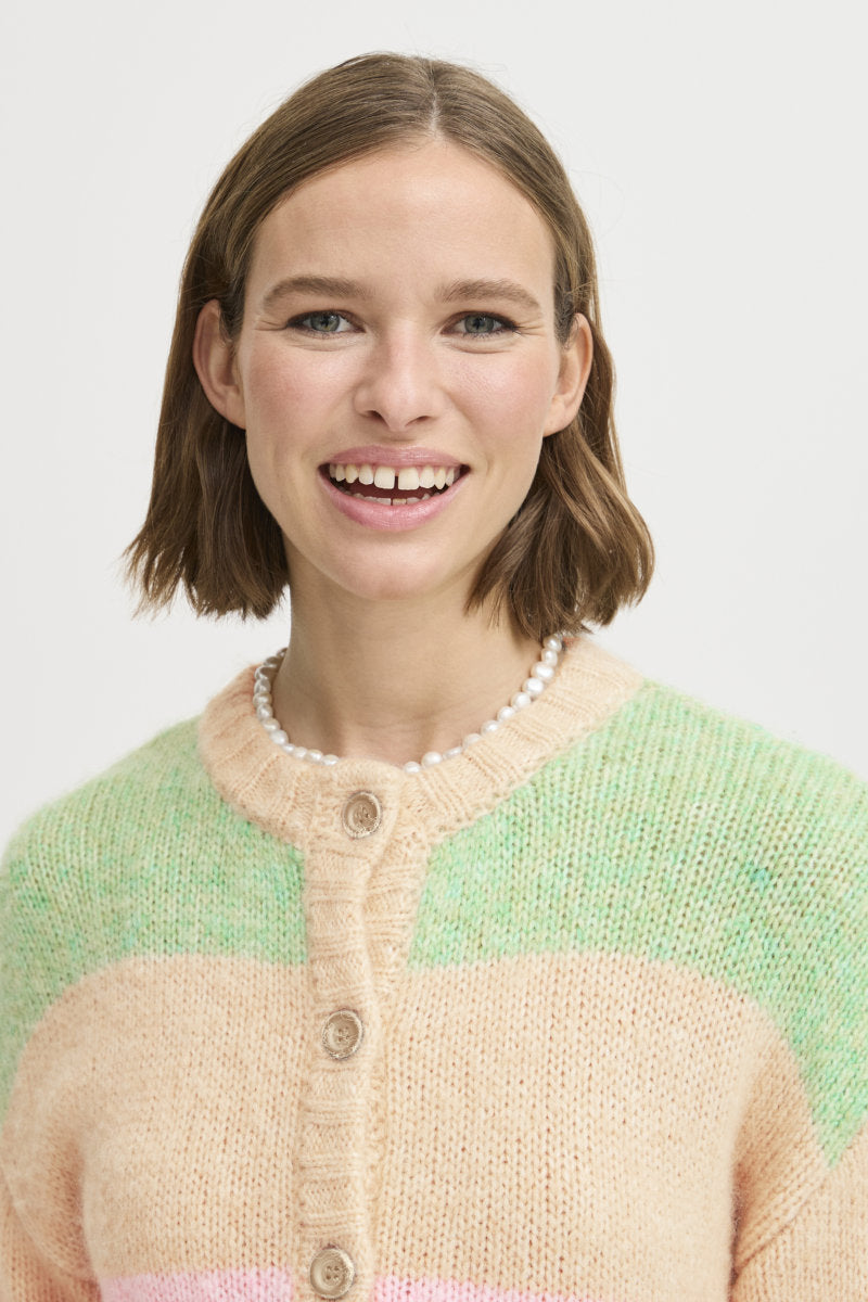 Onero striped cardigan, multi colour