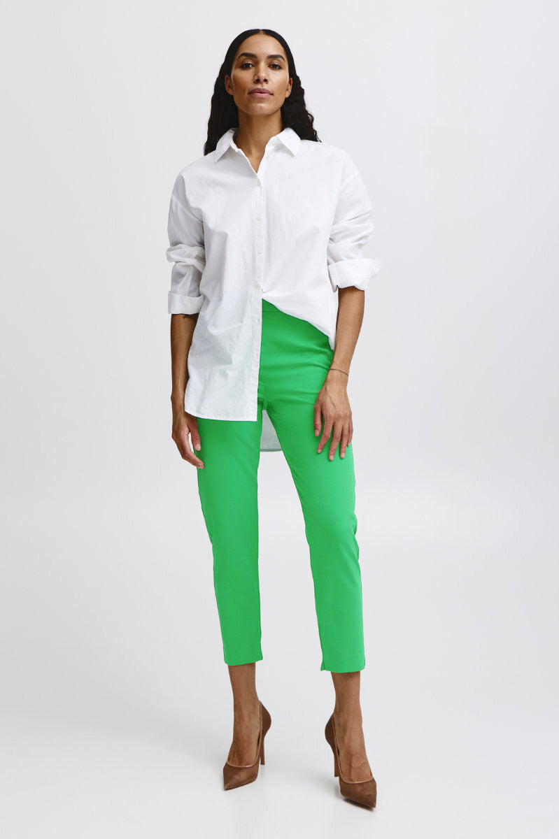 Danta cropped trousers, emerald