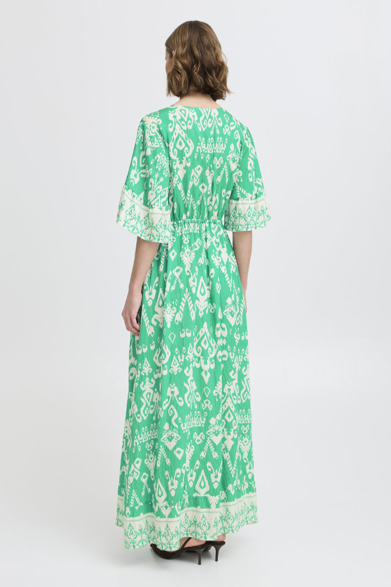 Jasmina long dress, green