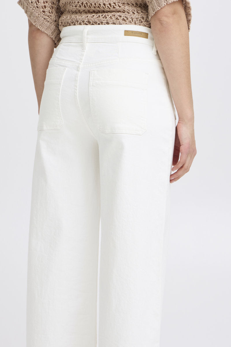 Lydia pocket jeans, ivory