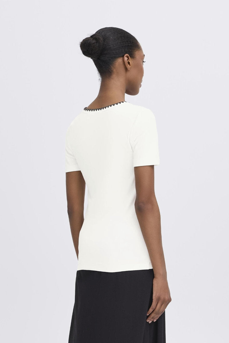 Orana t shirt, ivory