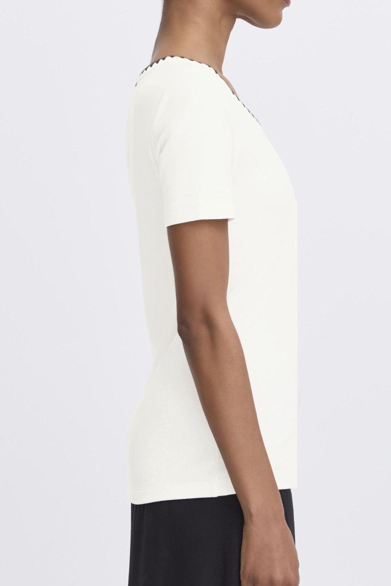 Orana t shirt, ivory