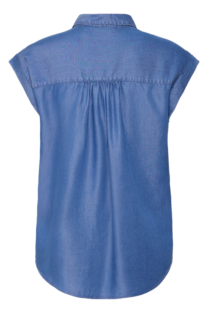 Kosmo shirt, mid denim