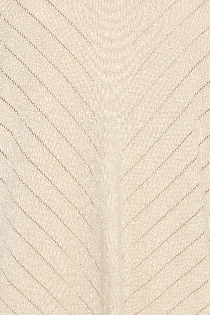 Mobbe v neck jumper, gold