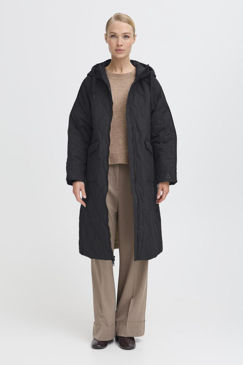 Bocci coat, black