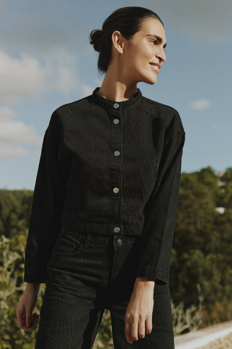 Lyssa jacket, black zebra