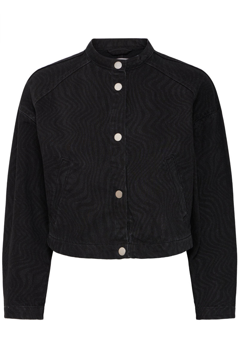 Lyssa jacket, black zebra