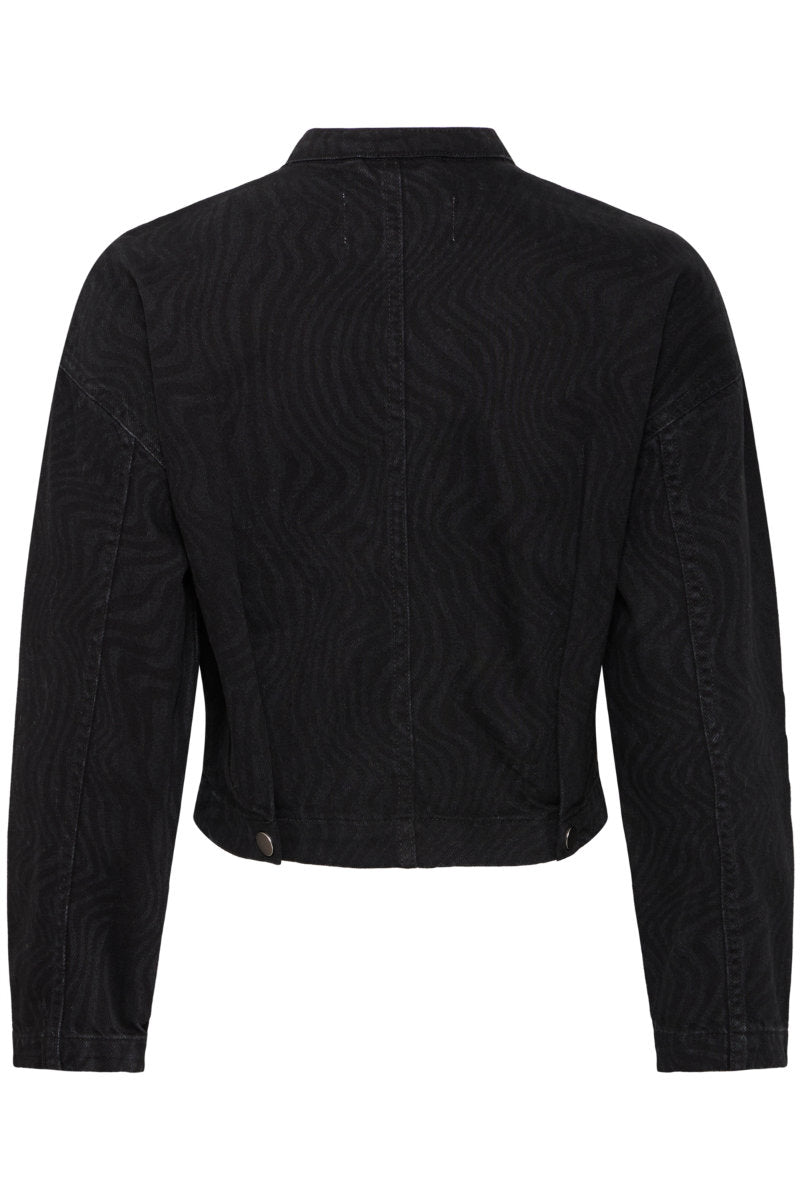 Lyssa jacket, black zebra