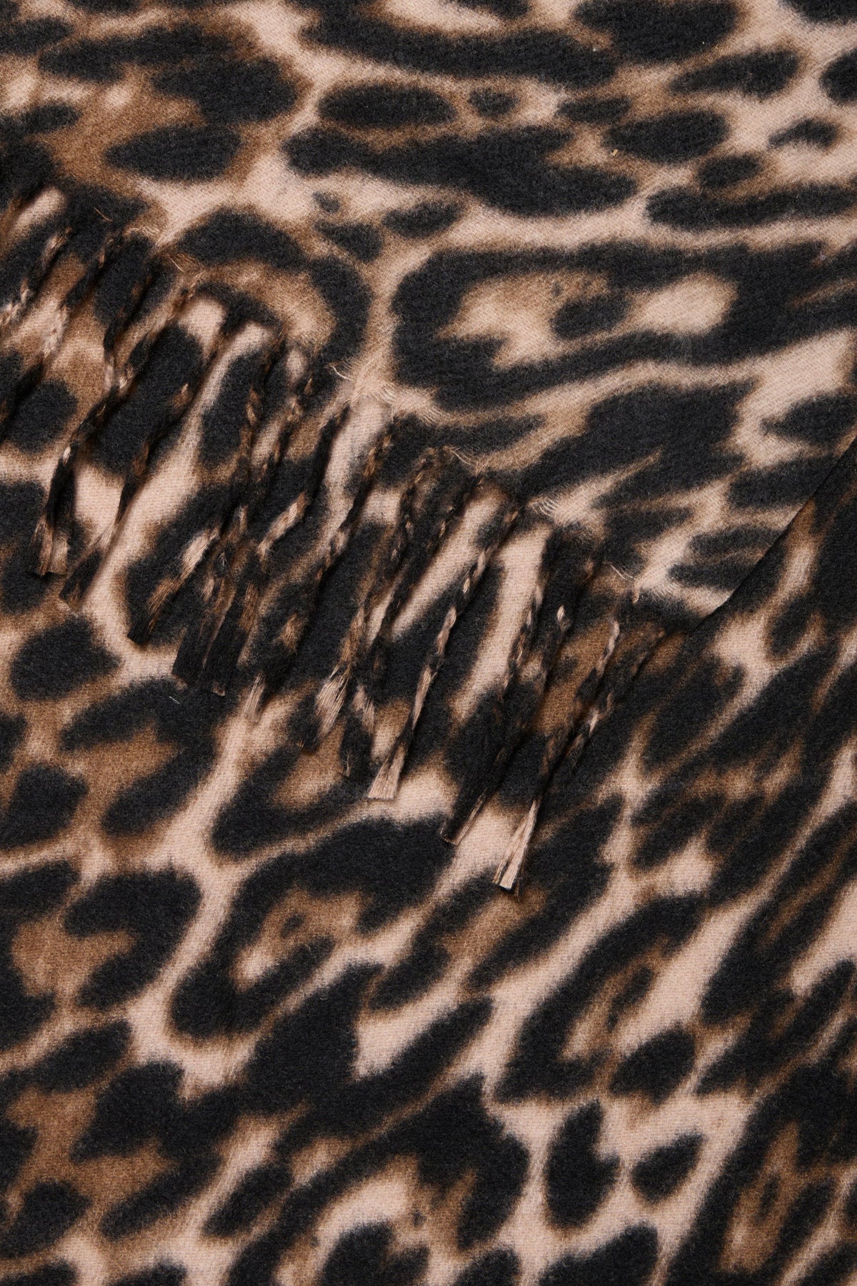 Weopard scarf, brown