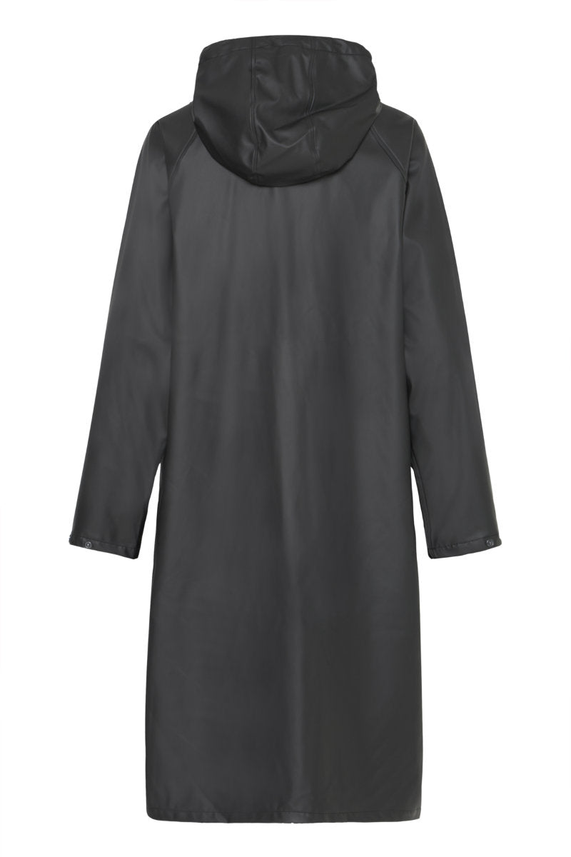 Avan lined coat, black