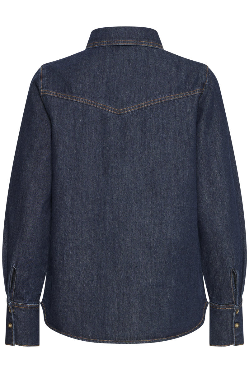 Katine shirt, dark denim