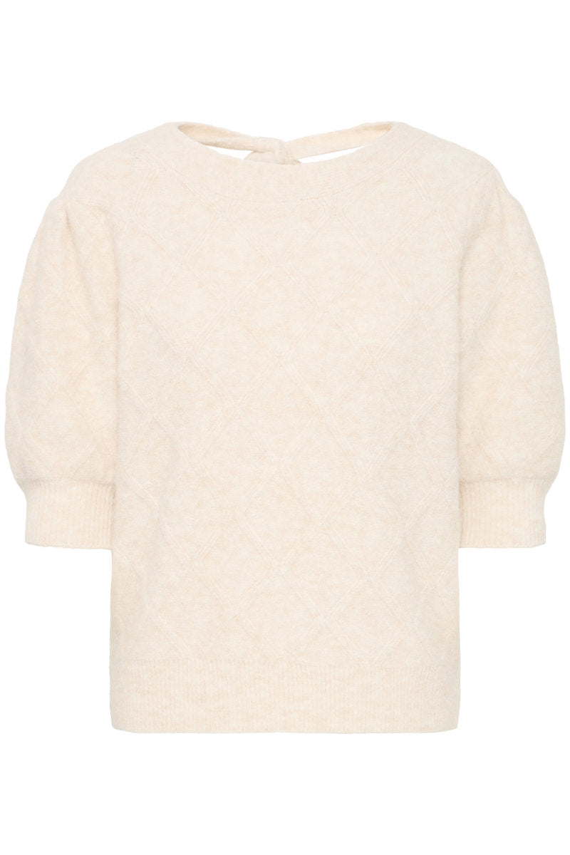 Omea bow jumper, brich