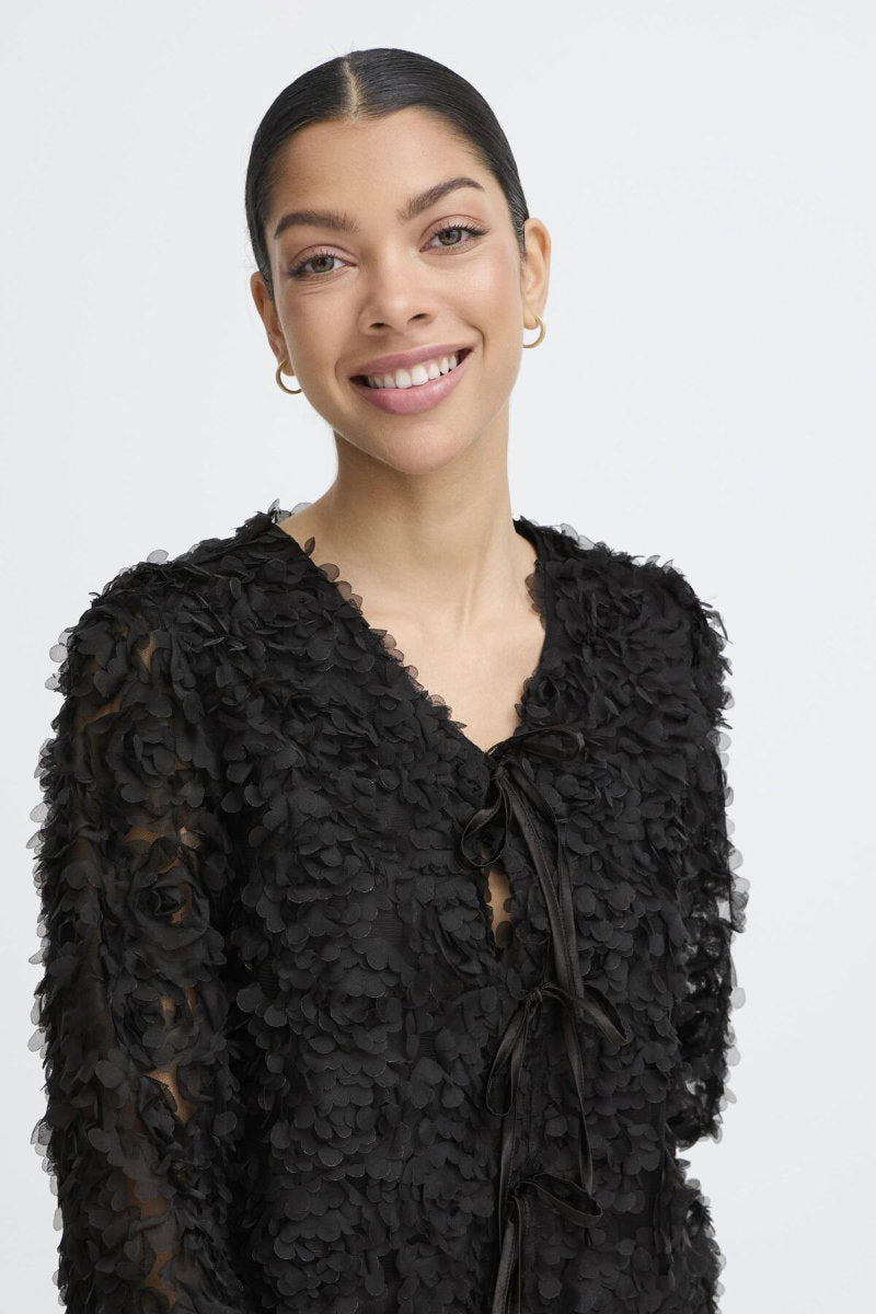 Rosalinda jacket, black