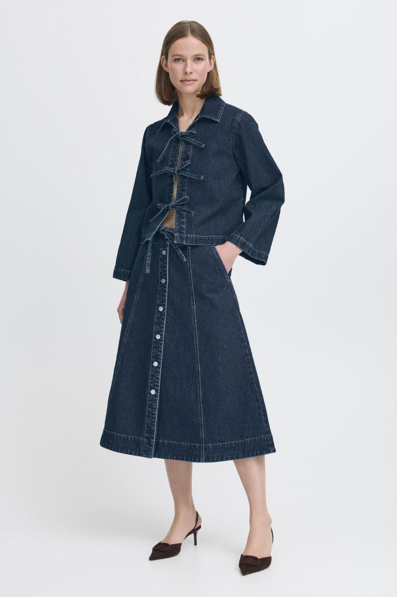 Lukan skirt, dark blue