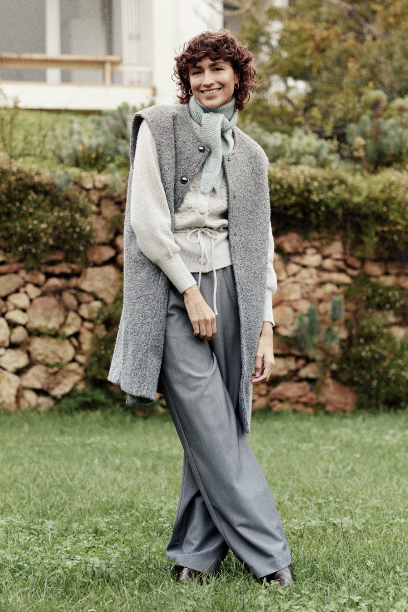 Augusti waistcaot, grey