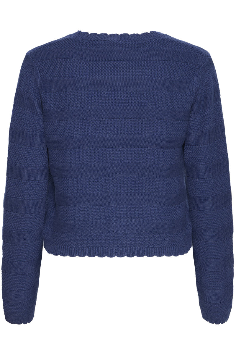 Mikala cardigan, light navy