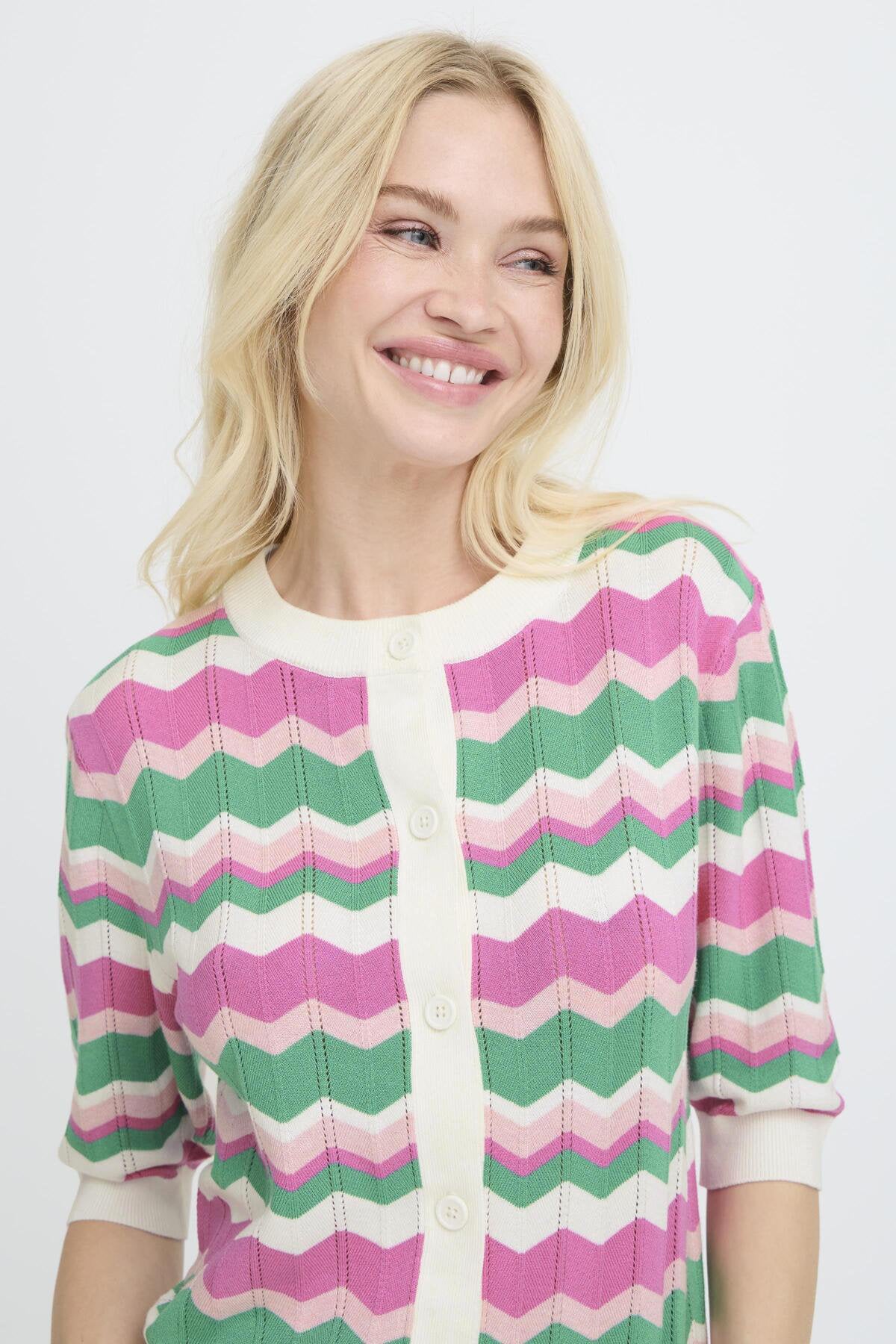 Morla cardigan, pink