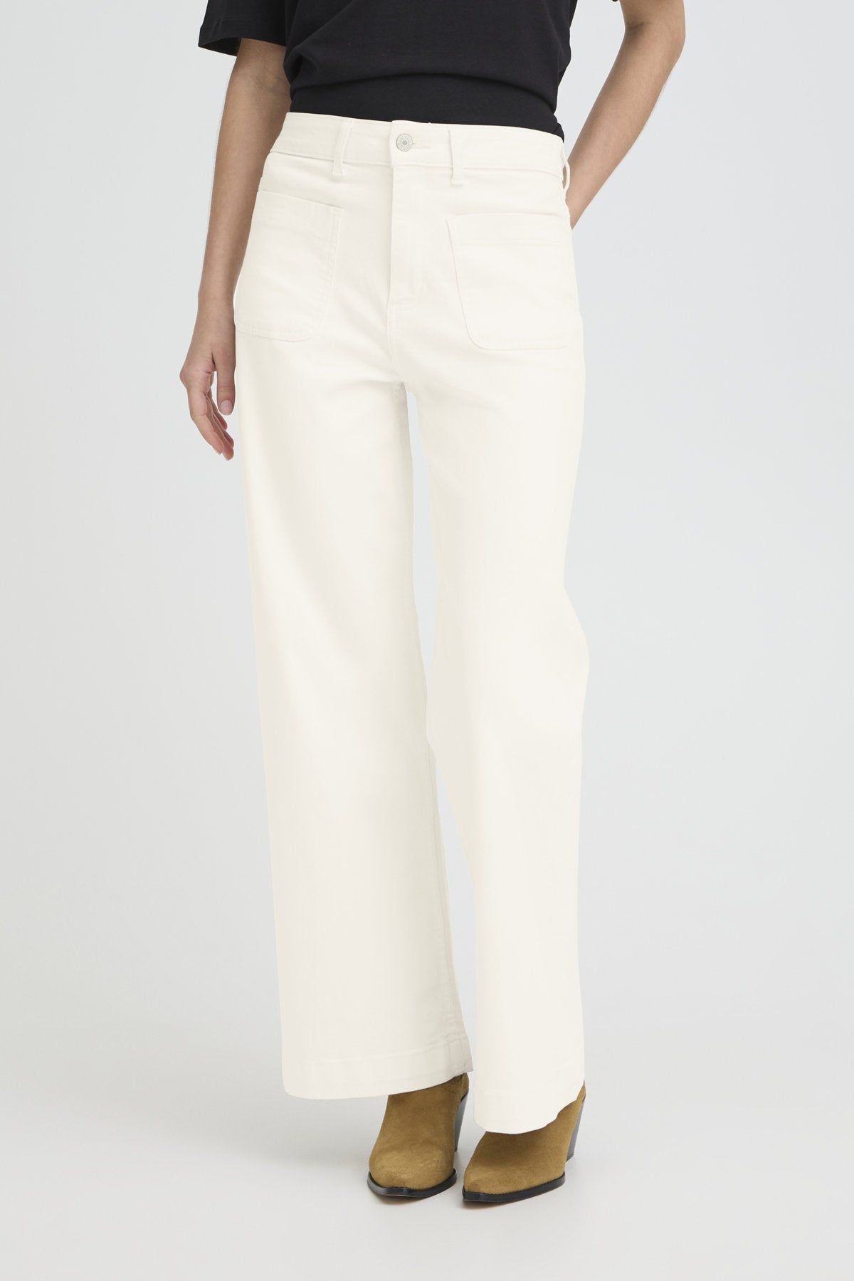 Lydia pocket jeans, soft white