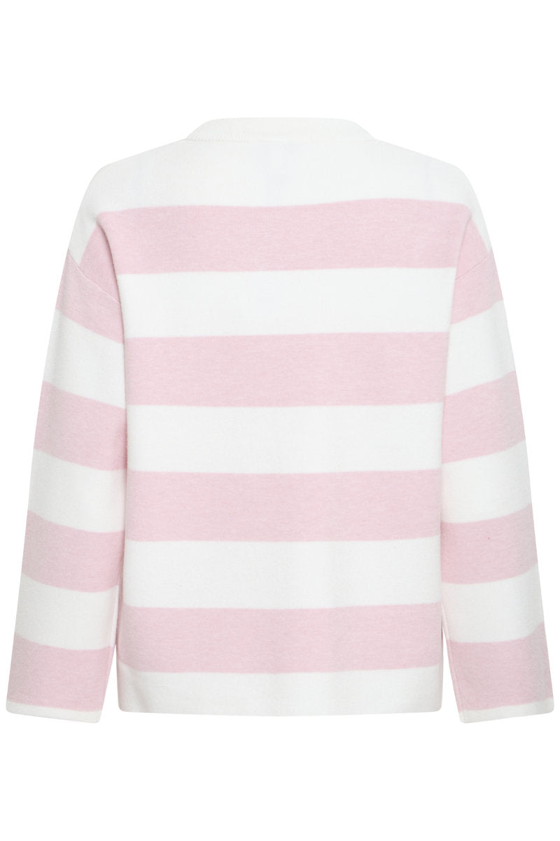 Otari stripe jumper, pink