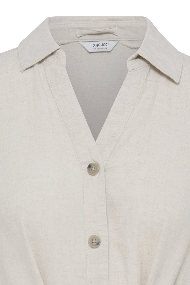 Falakka shirt dress, oatmeal