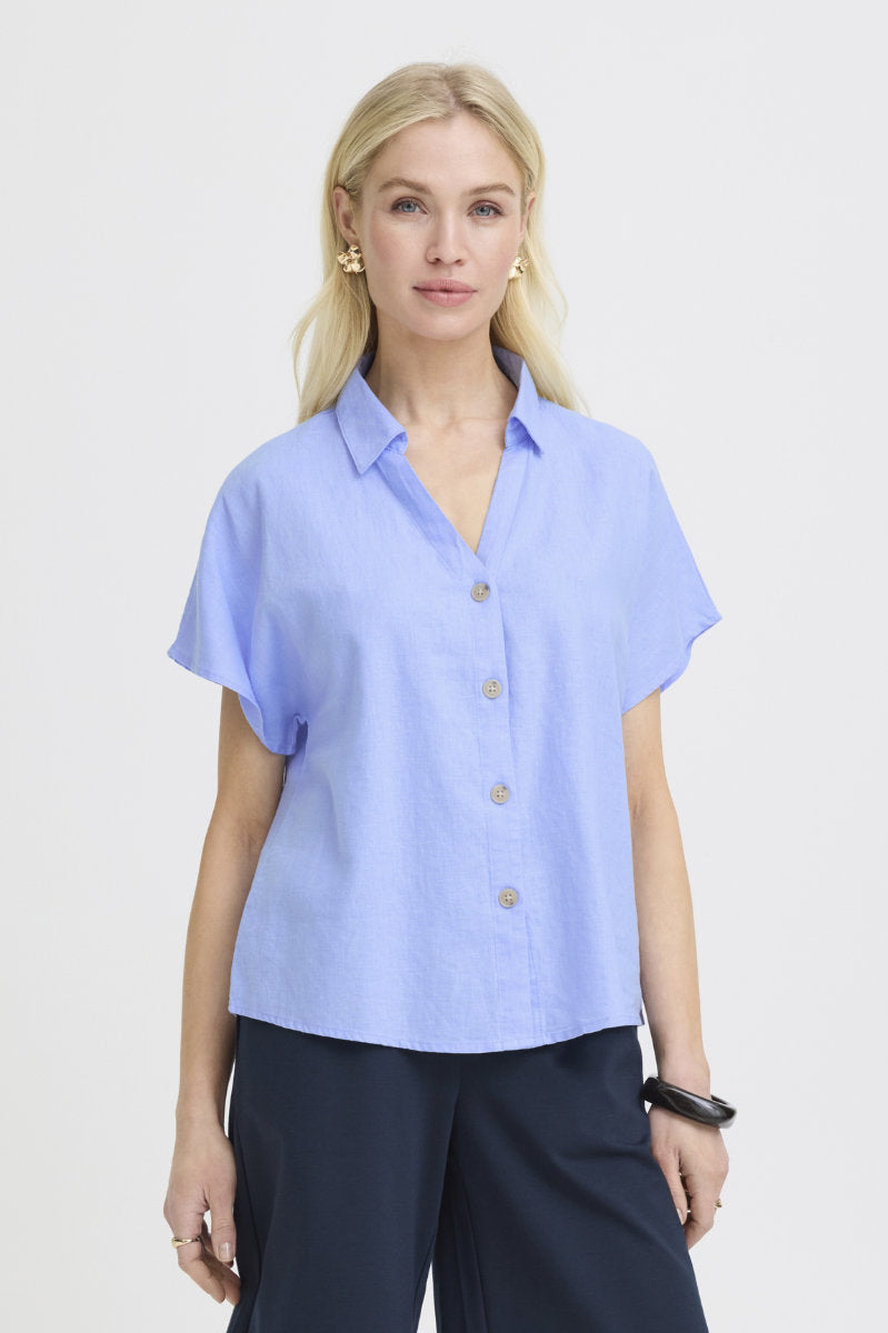 Falakka shirt, windsurfer blue