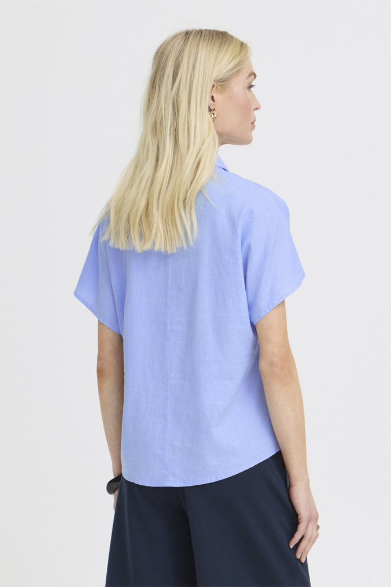 Falakka shirt, windsurfer blue
