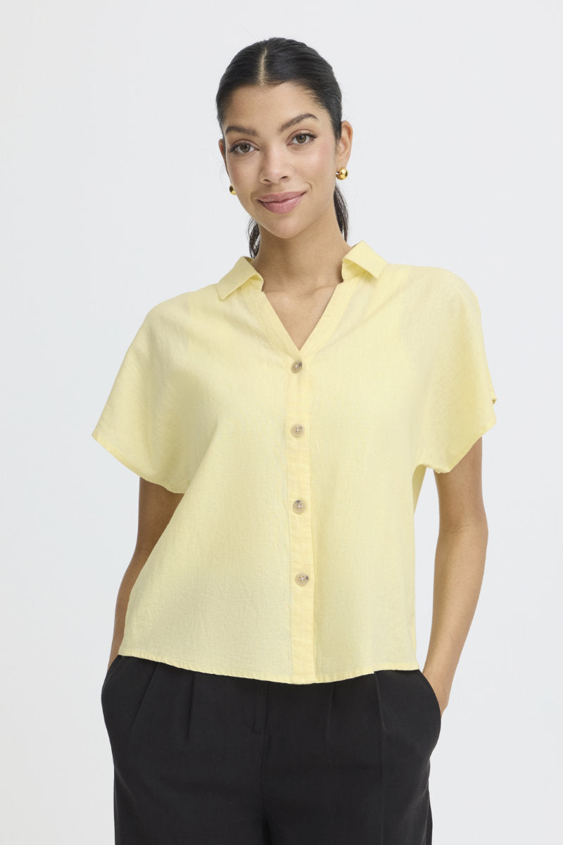 Falakka shirt, primrose