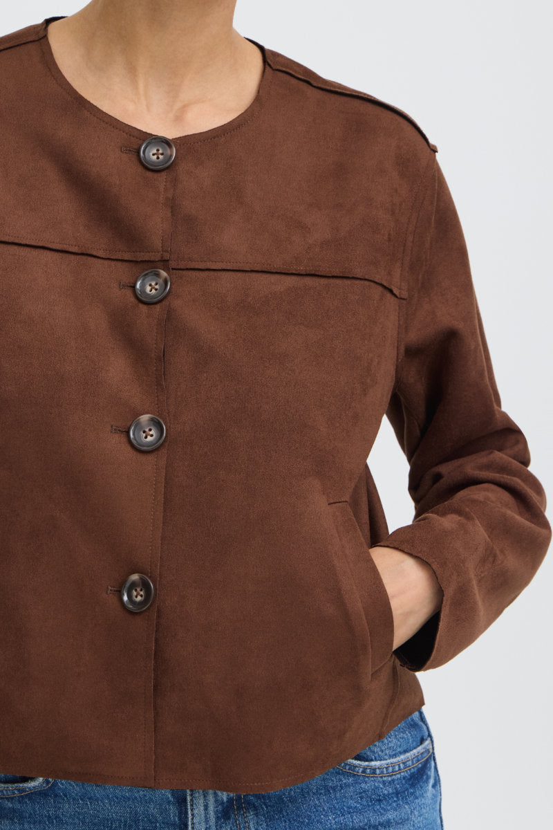 Tomira jacket, chocolate
