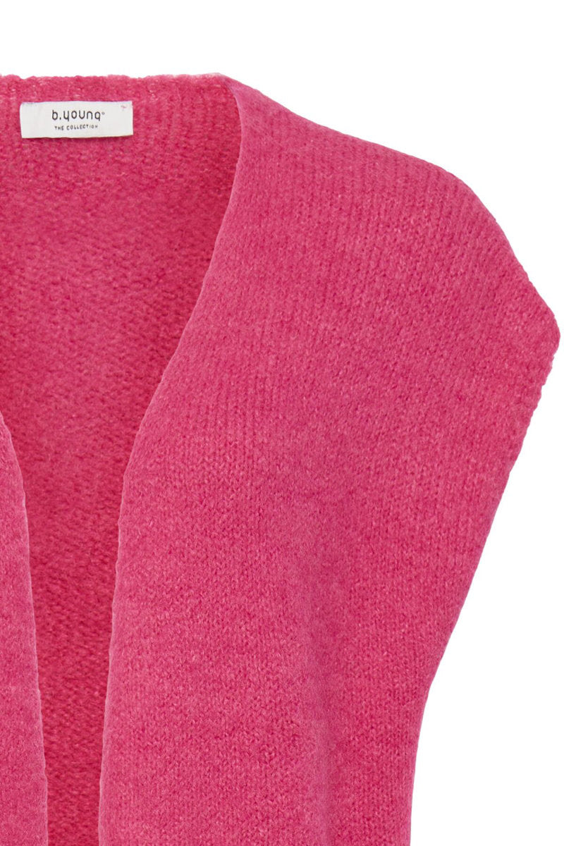 Millers waistcoat, fuchsia