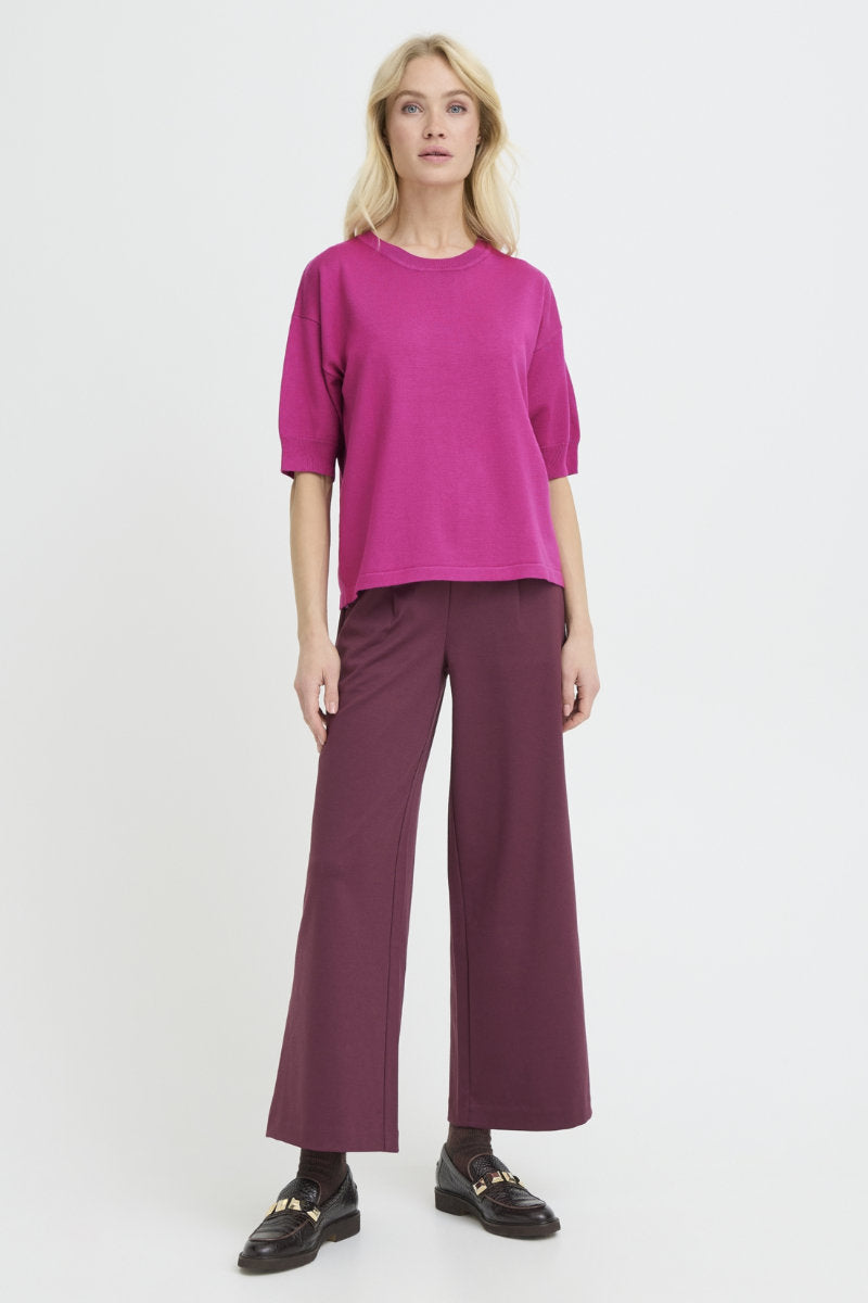 Morla T shirt, fuschia