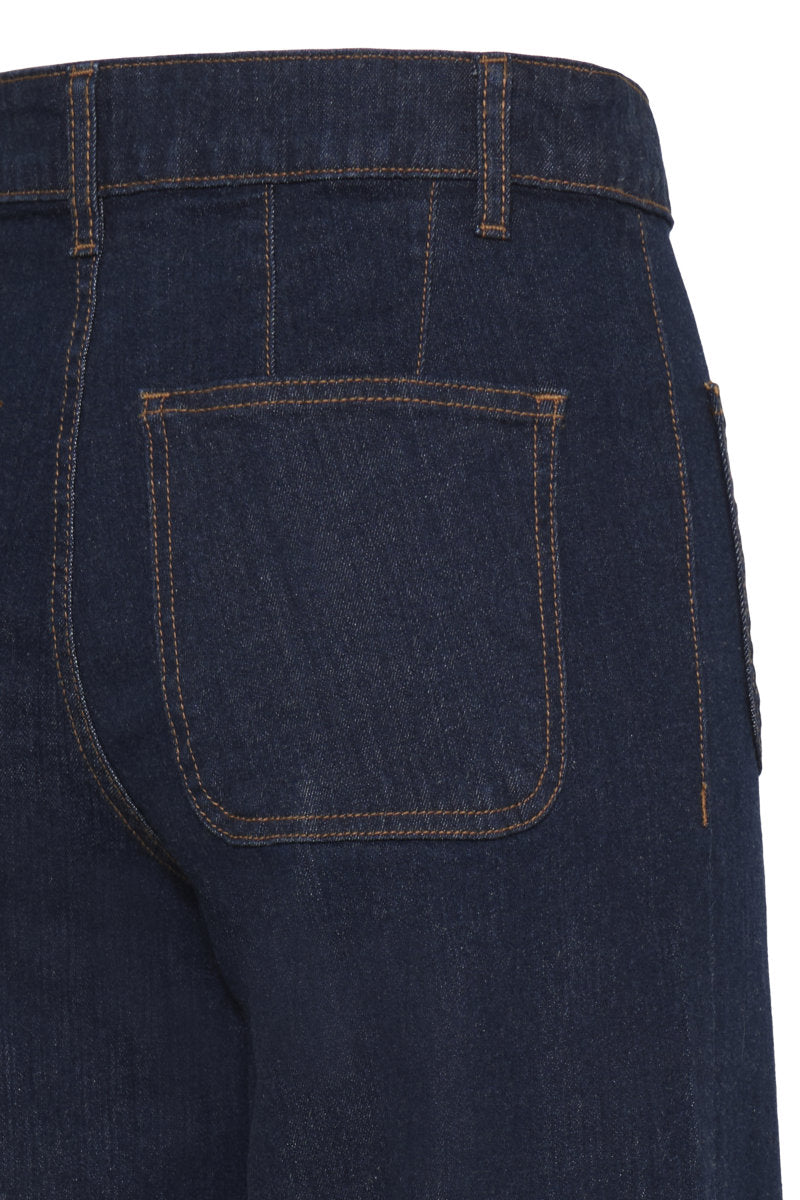 Komma wide jeans, indigo