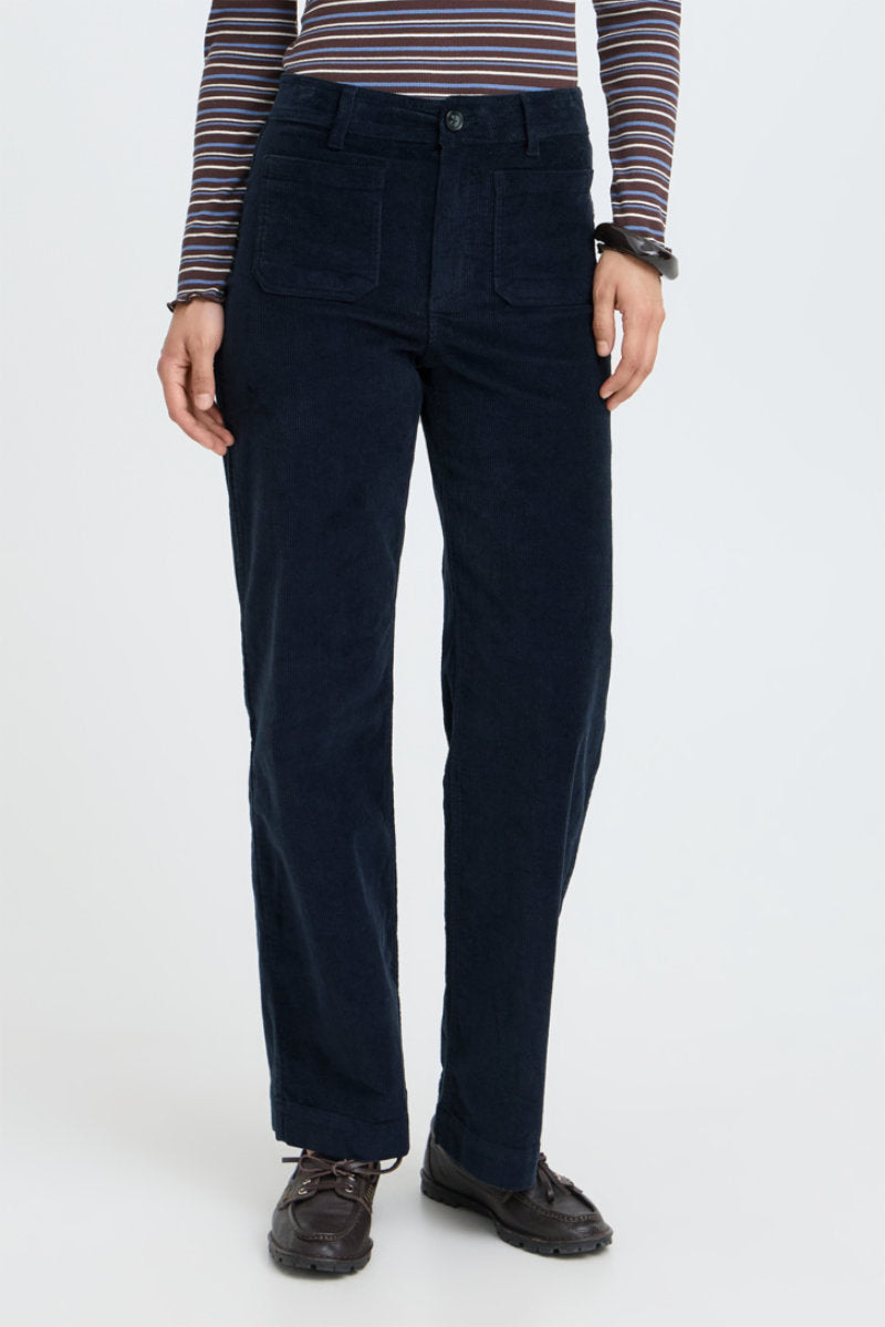 Dasik cord trousers, navy