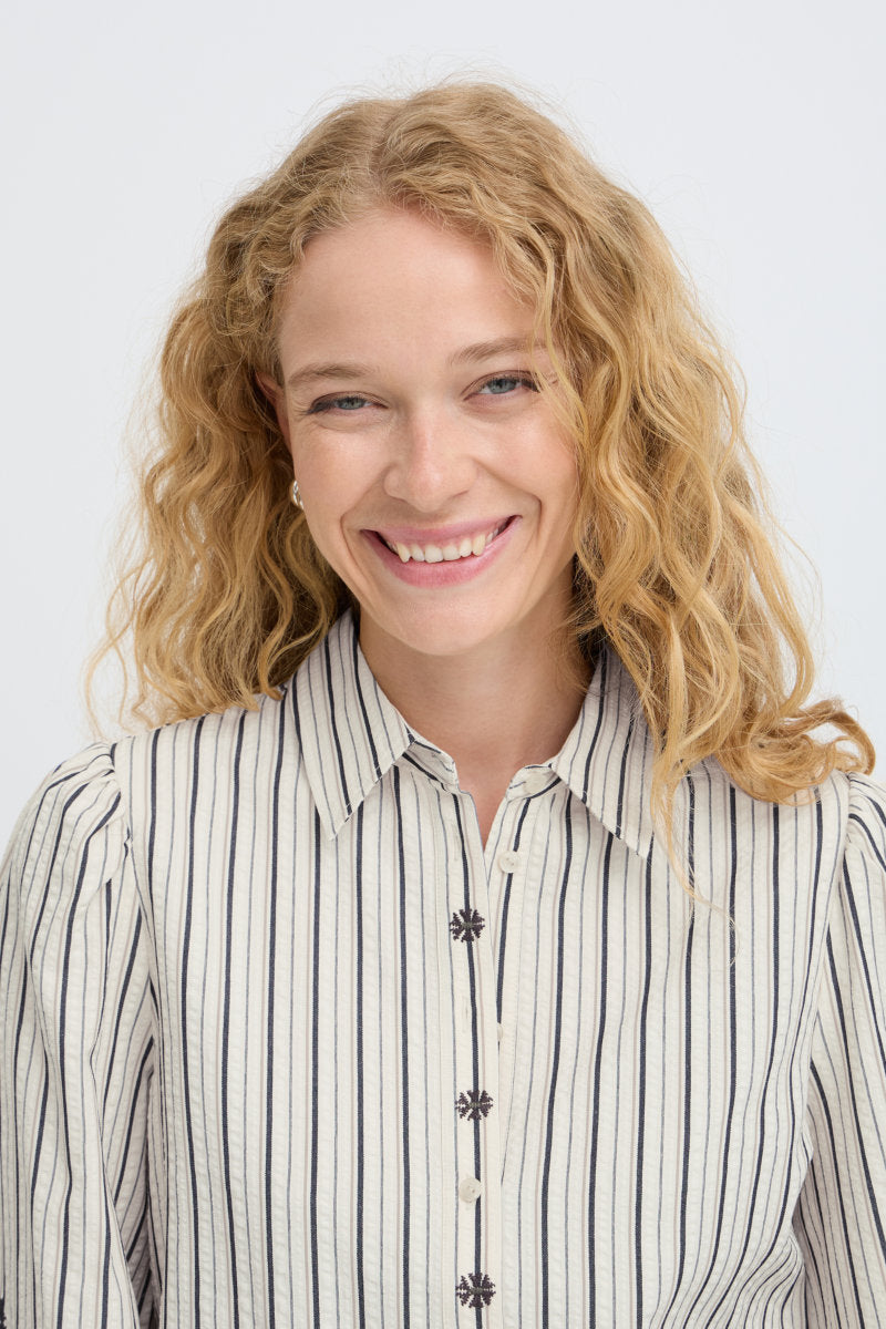 Hippi shirt, cream