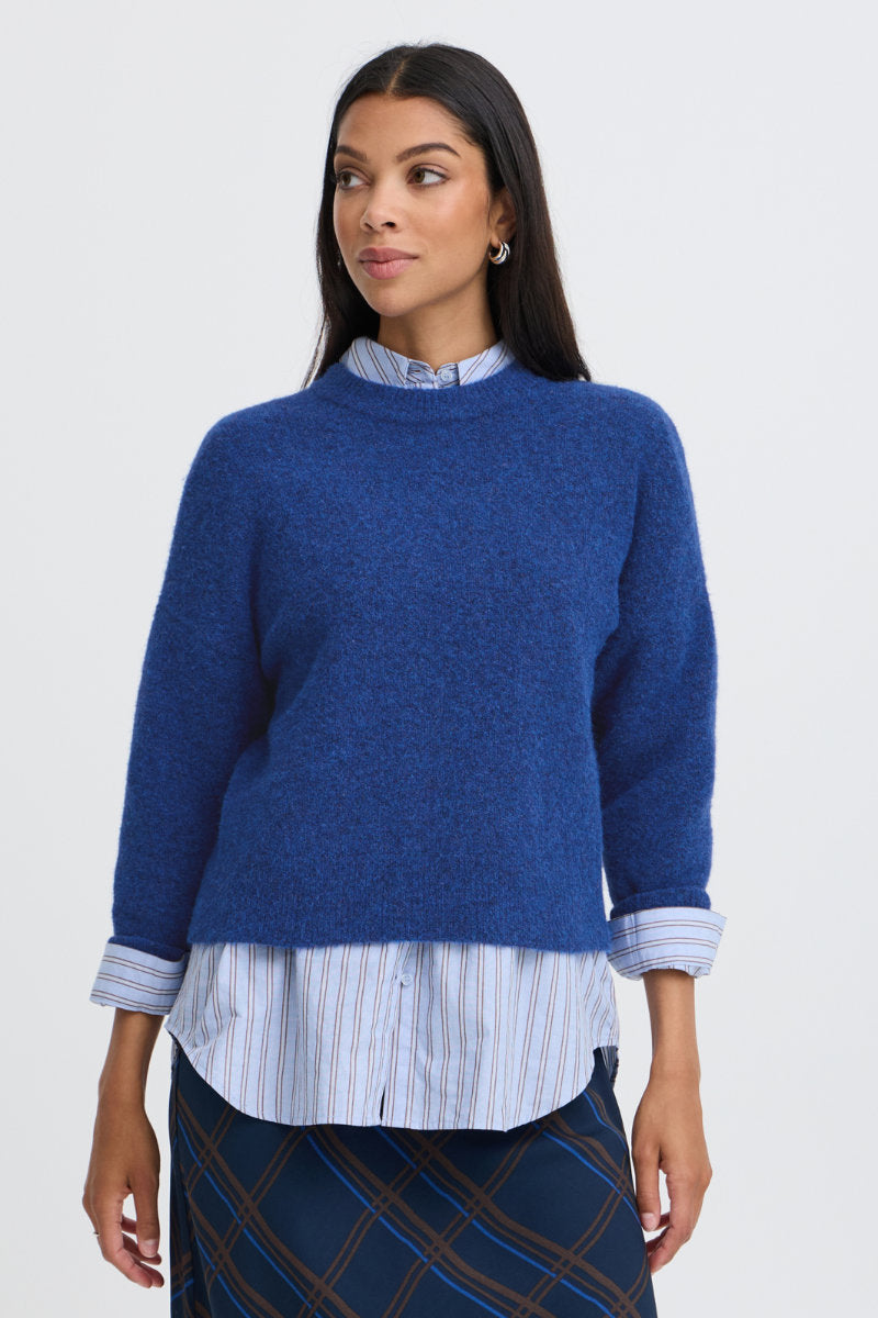 Omea jumper, ultramarine
