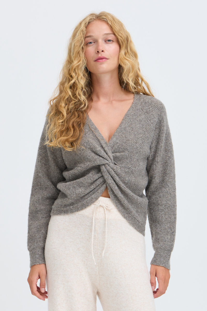 Otaja knot jumper, walnut