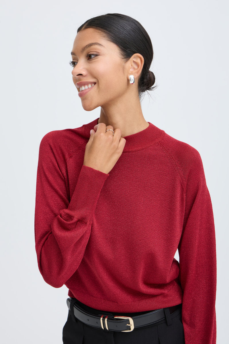 Mobbe jumper, garnet