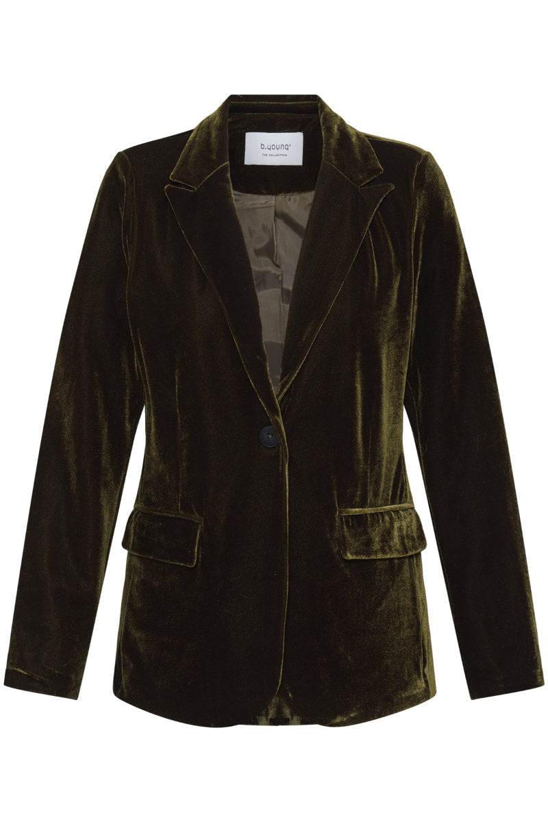 Perrin blazer, dark olive