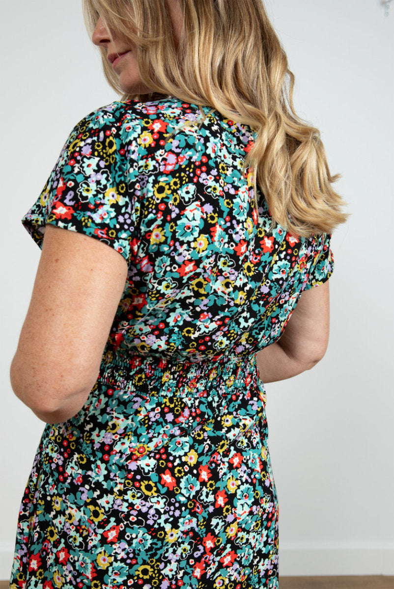 Jasmine maxi dress, black